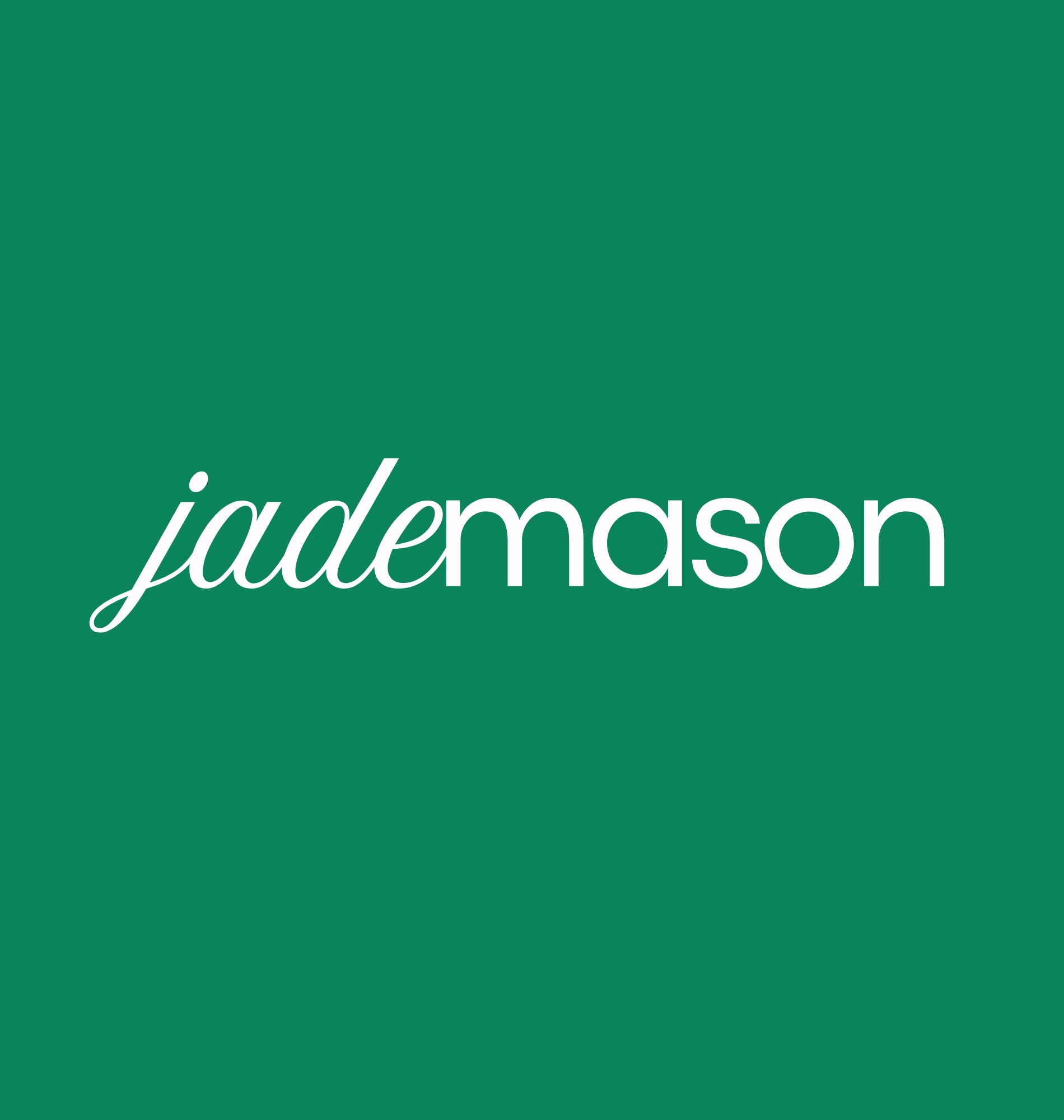 jade mason writes logo